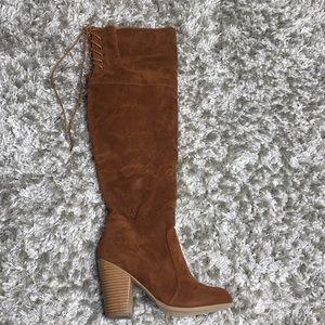 Chestnut knee High Boots | New/ Box included